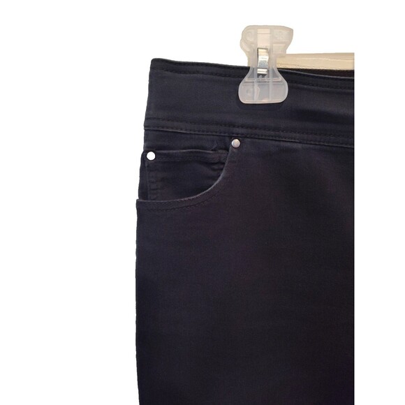 Kim Rogers Women’s Size 10 Black Tummy Control Straight Leg Leggings - Picture 3 of 10